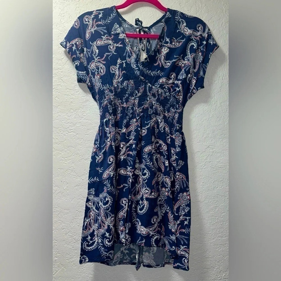 BeBop Cap Sleeve Dress w/ Cinched Waist - Picture 1 of 12